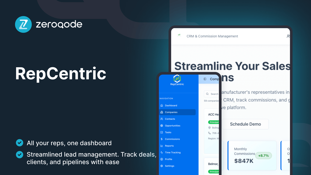 RepCentric screenshot