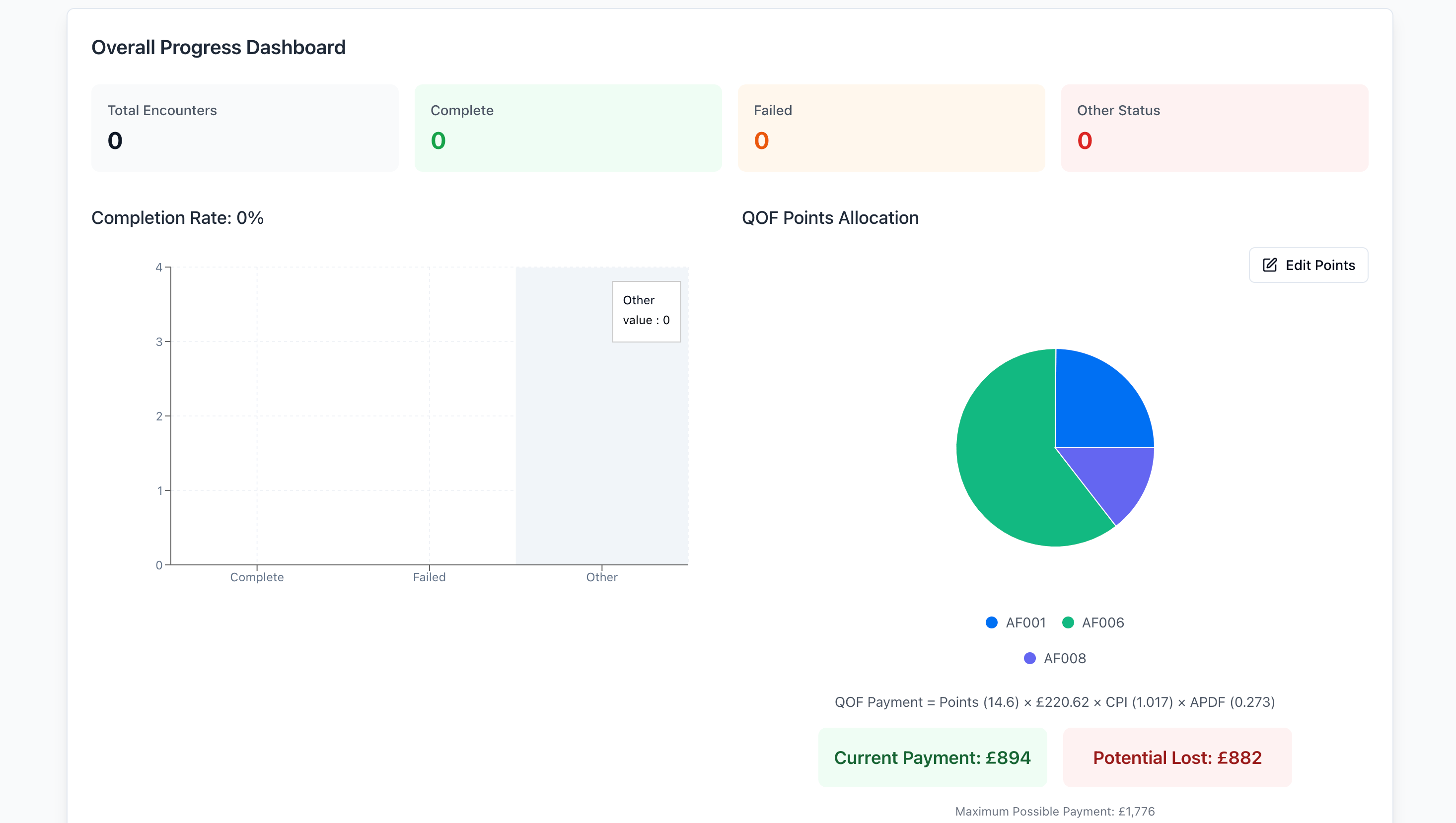 QOF Progress Tracker