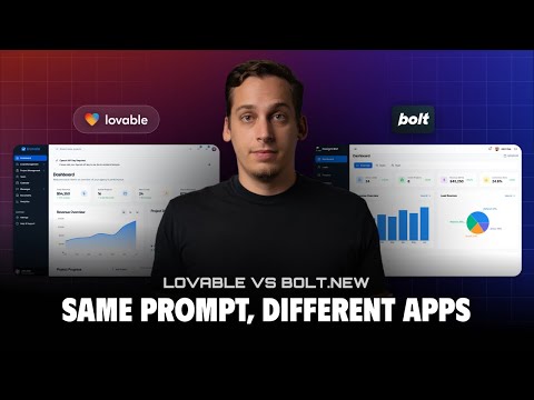 Bolt.dev vs Lovable.dev: Build & Deploy a Full CRM App with AI & Auth Integration