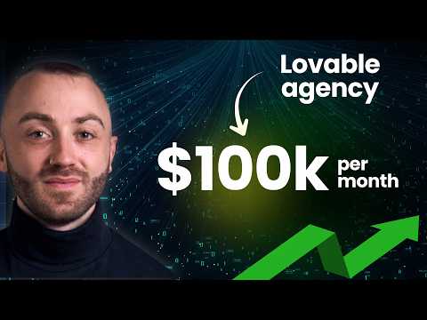 He makes $100k/month with his Lovable Agency