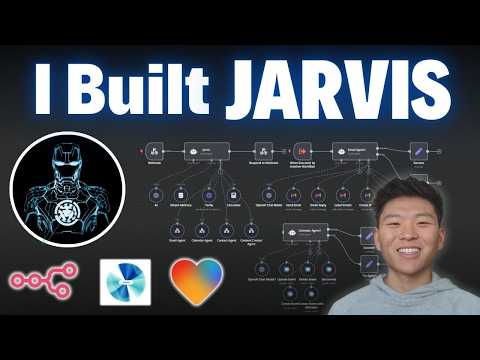 How I Built JARVIS with No Code (Tutorial w/ Lovable, ElevenLabs, n8n)