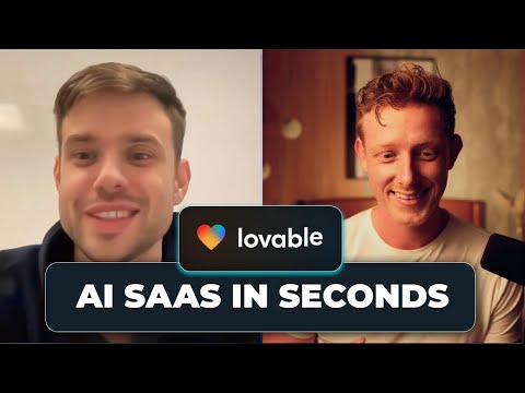 Loveable Co-Founder Builds an AI SaaS in 10 Min