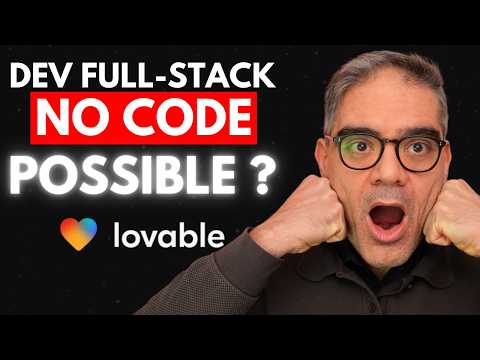 Je remplace un dev avec LOVABLE (Révélation) 😱