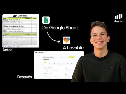 Crea productos digitales en minutos con Lovable.dev