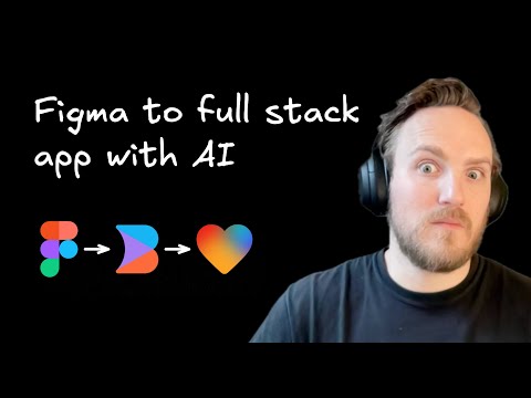 Turn Figma designs into full stack apps with AI