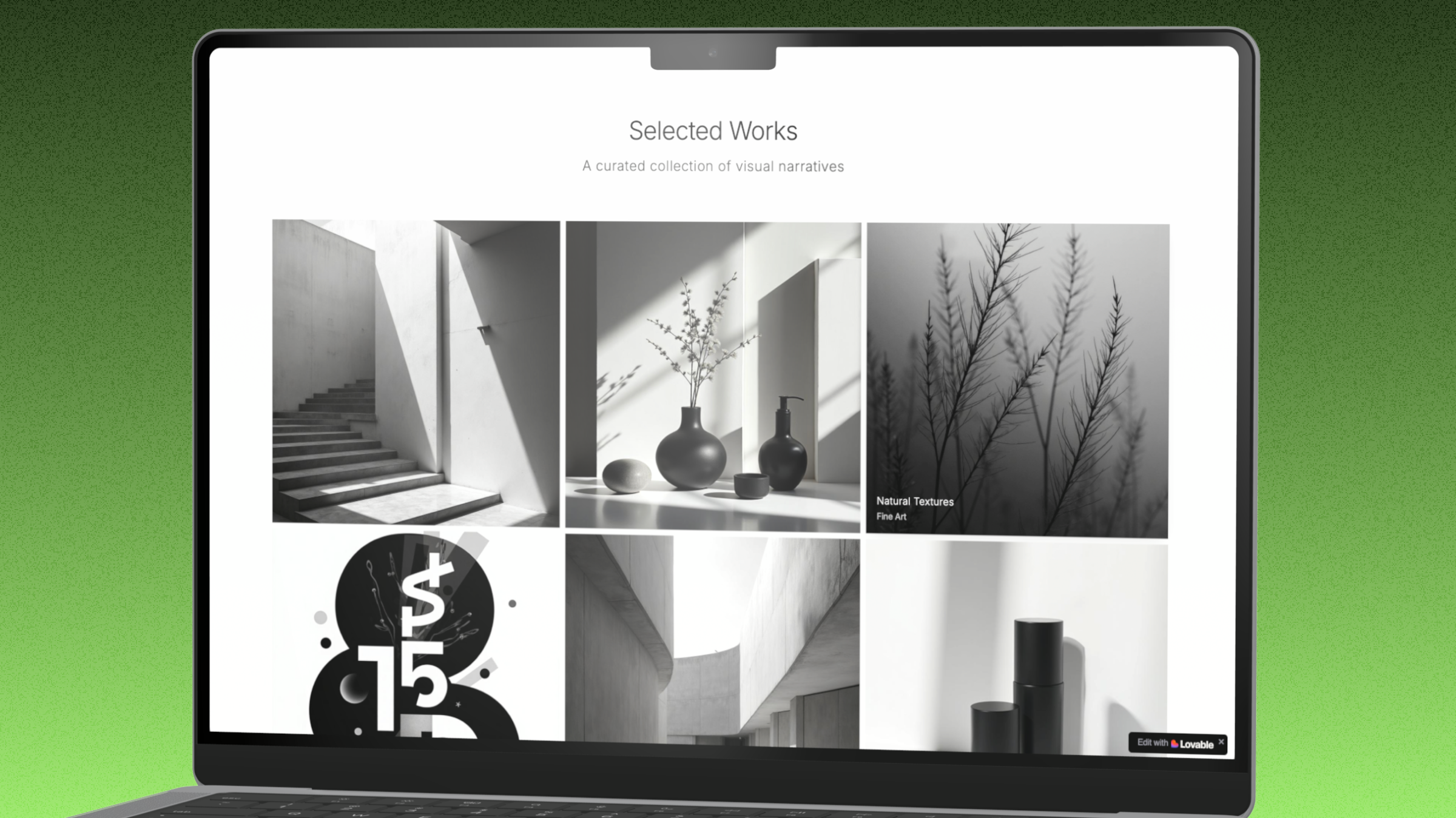 Portfolio site screenshot 3