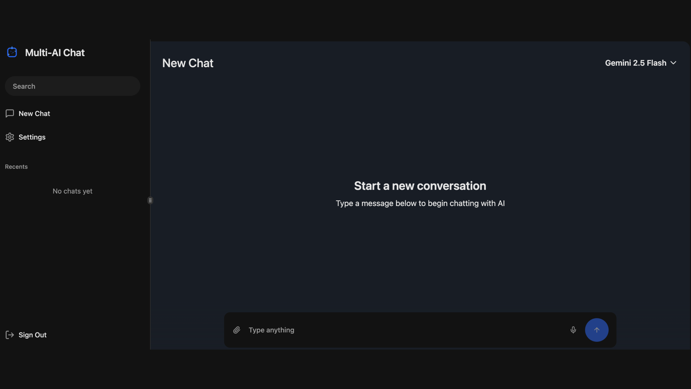 Multi-AI Chat screenshot 2