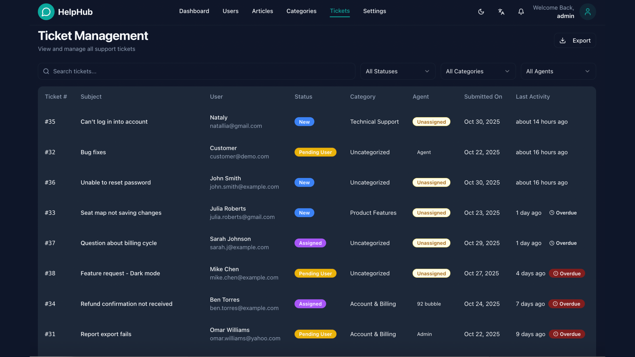 HelpHub screenshot 4