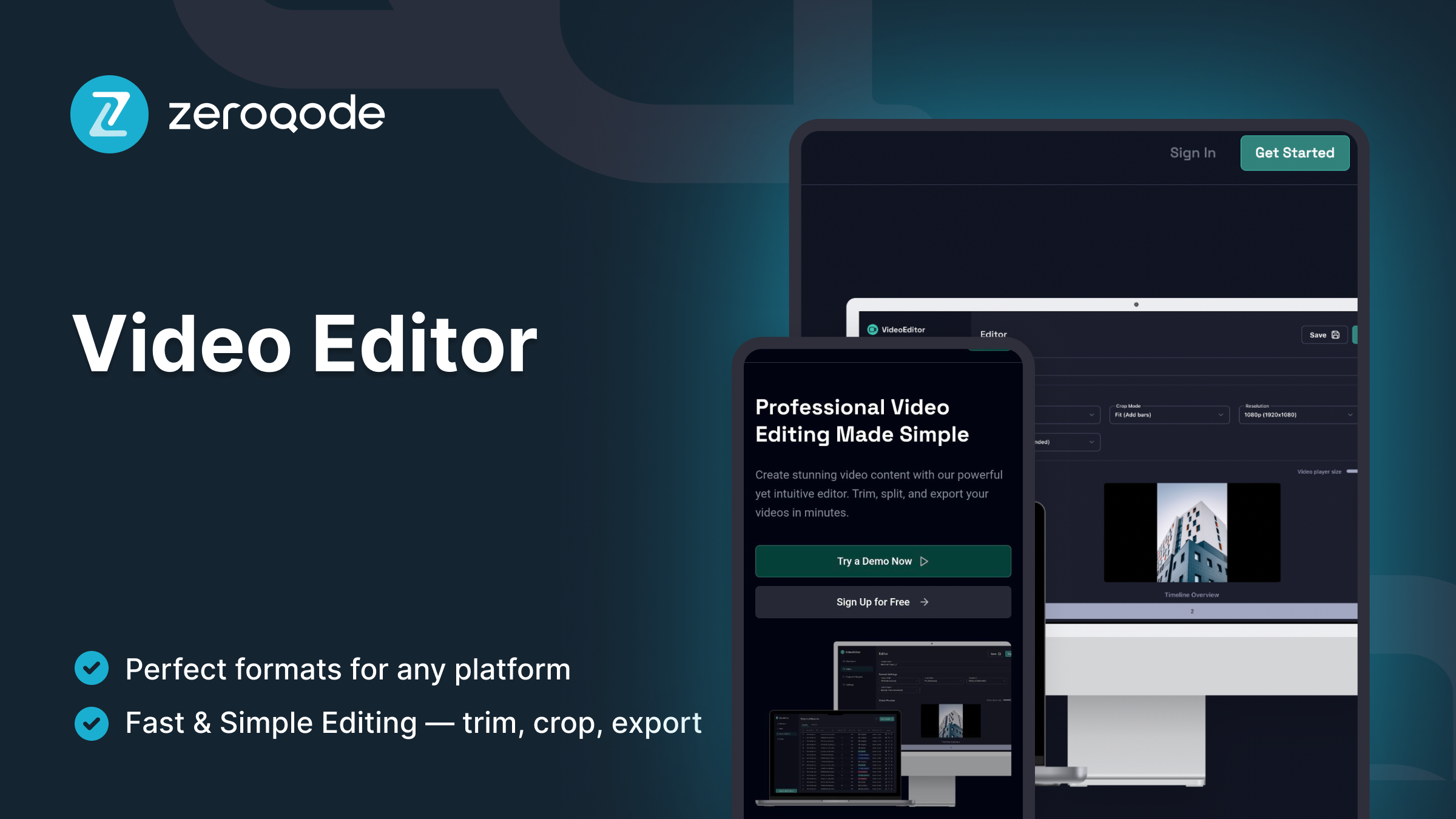 Video Editor screenshot 1