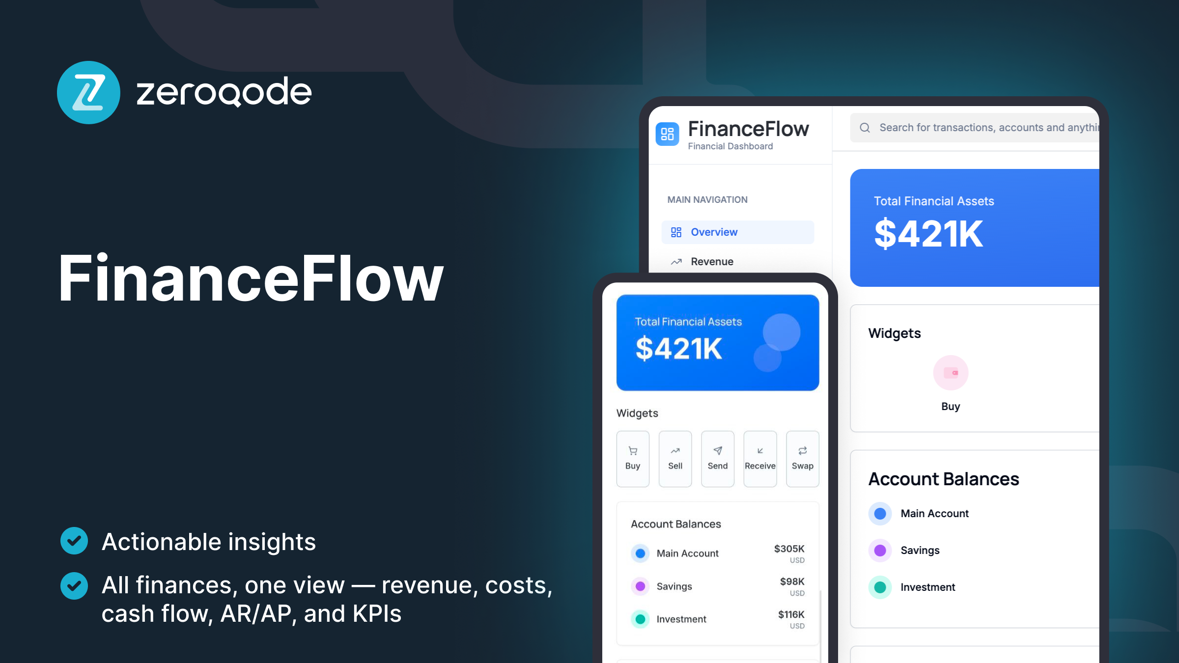 FinanceFlow screenshot 1