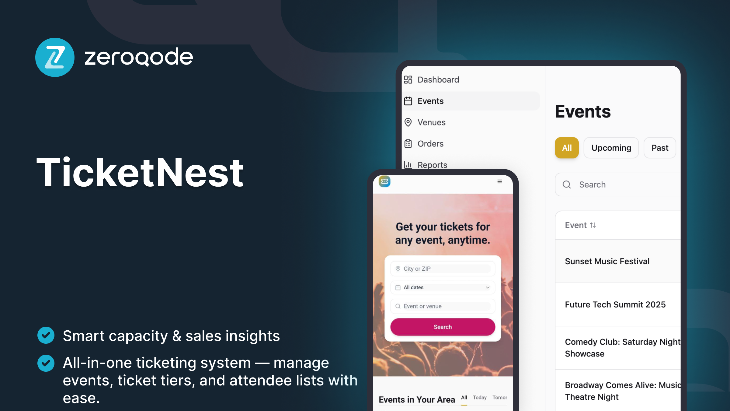 TicketNest screenshot 1