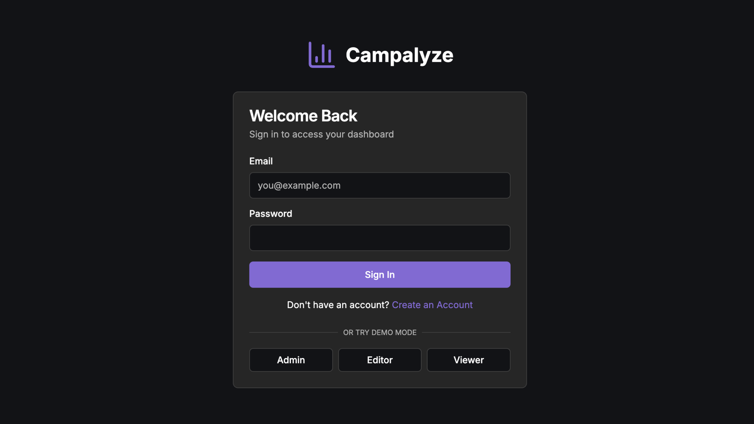 Campalyze screenshot 2