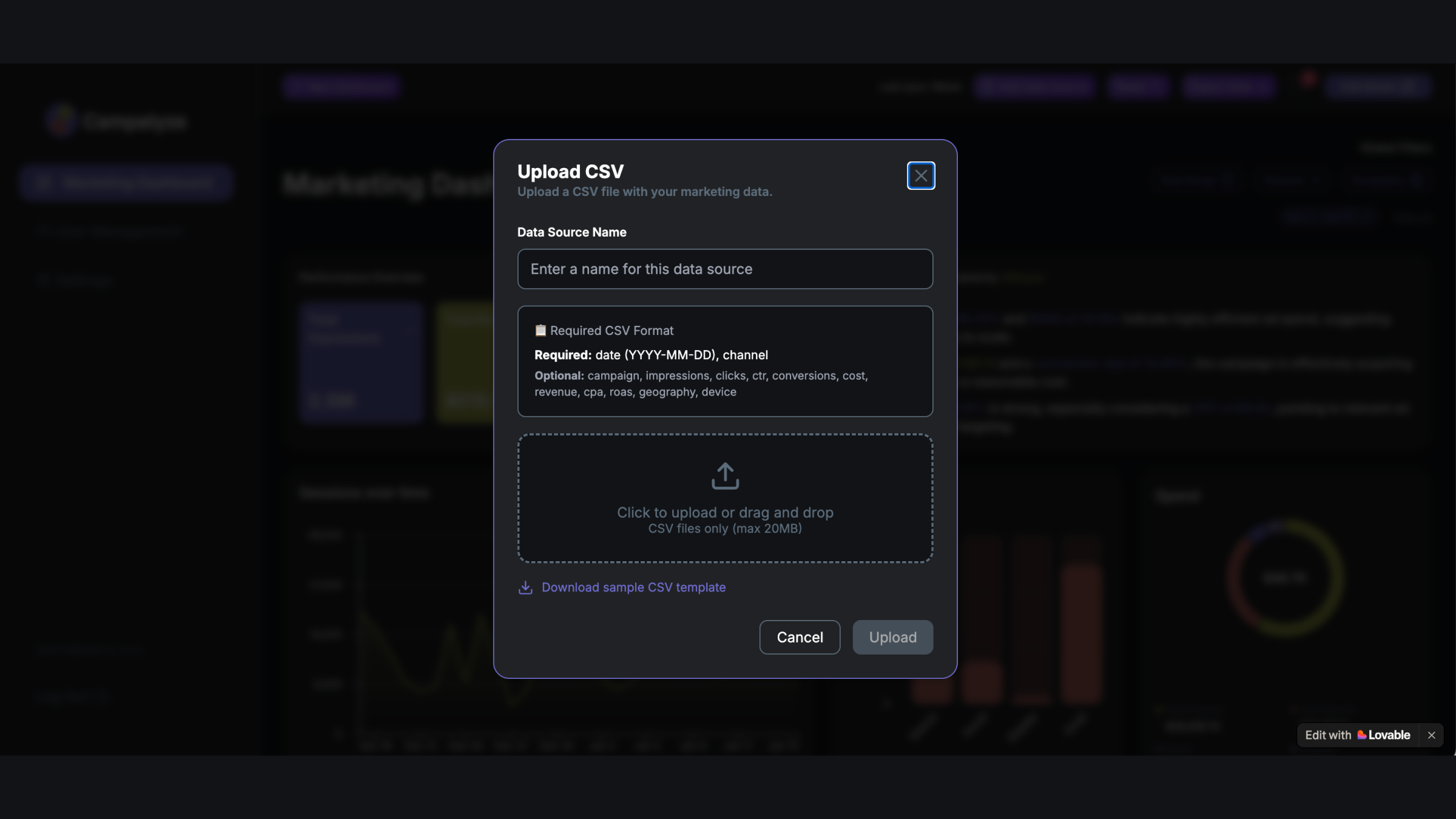 Campalyze screenshot 4