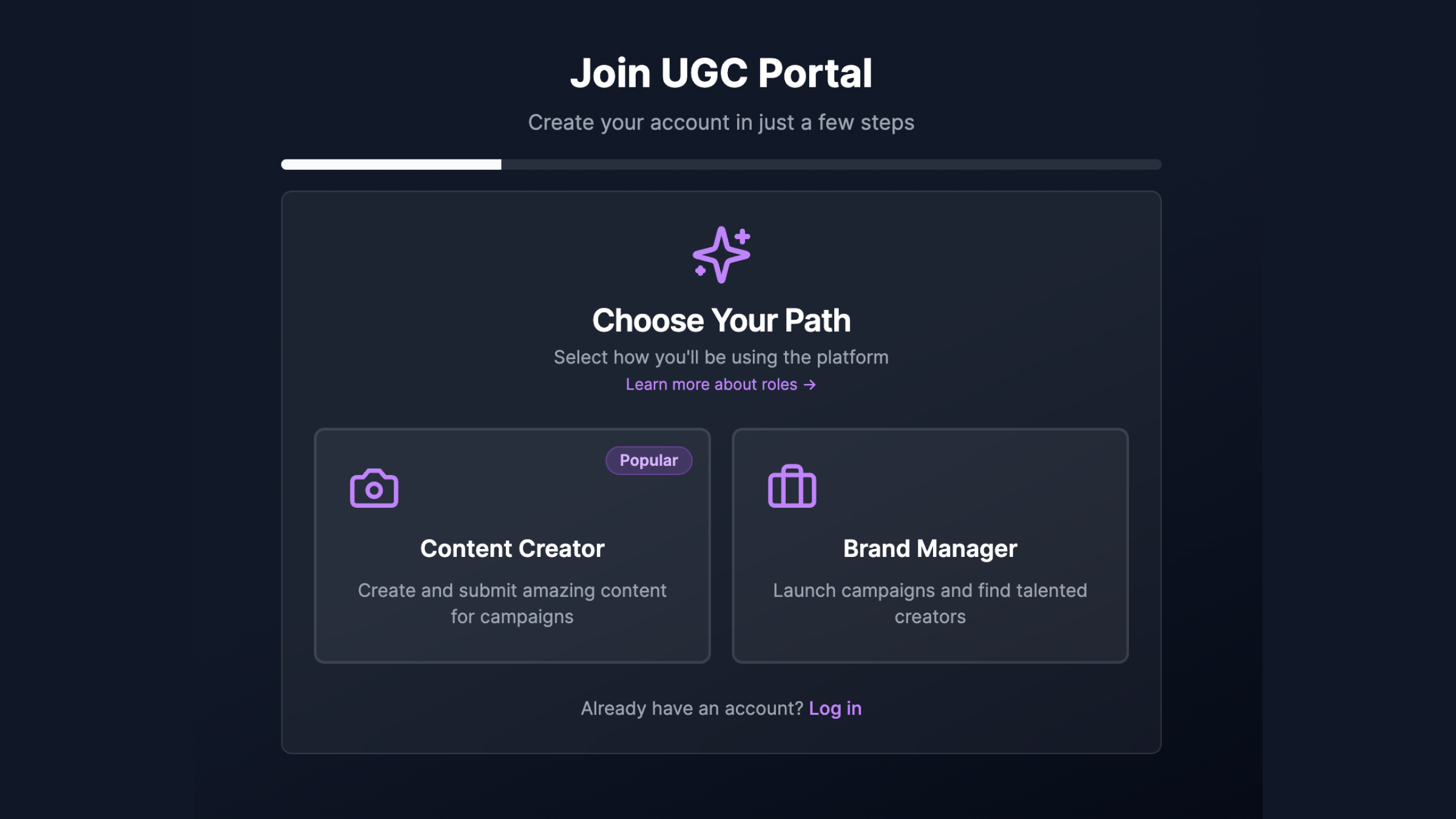 UGC Portal screenshot 3