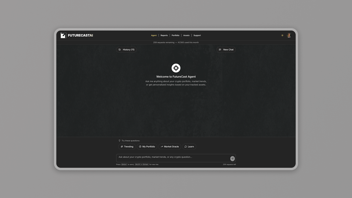 FuturecastAI screenshot 2