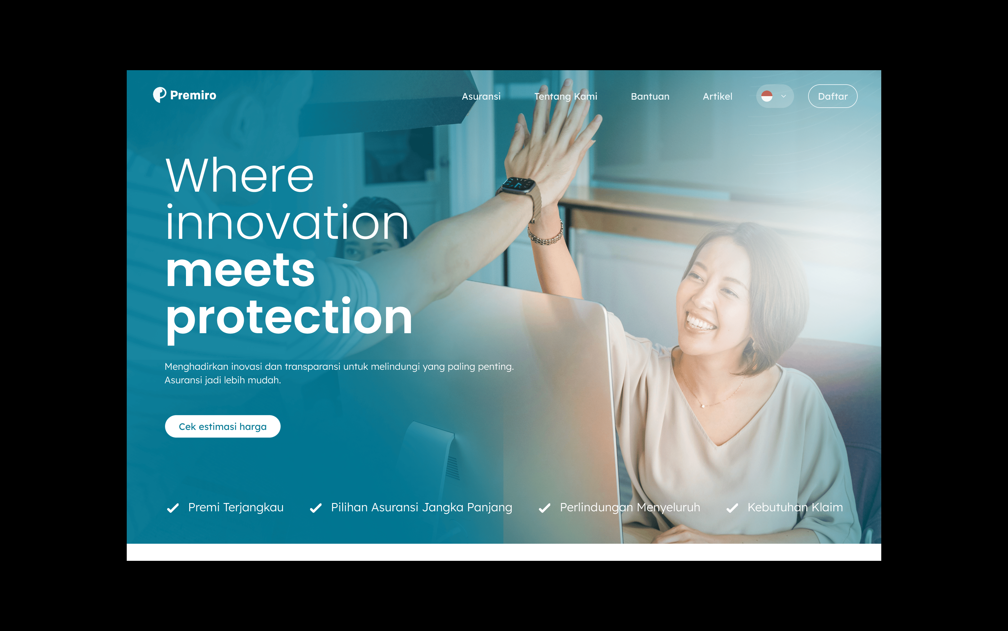 Insurance Comparison and Buying Website screenshot 2