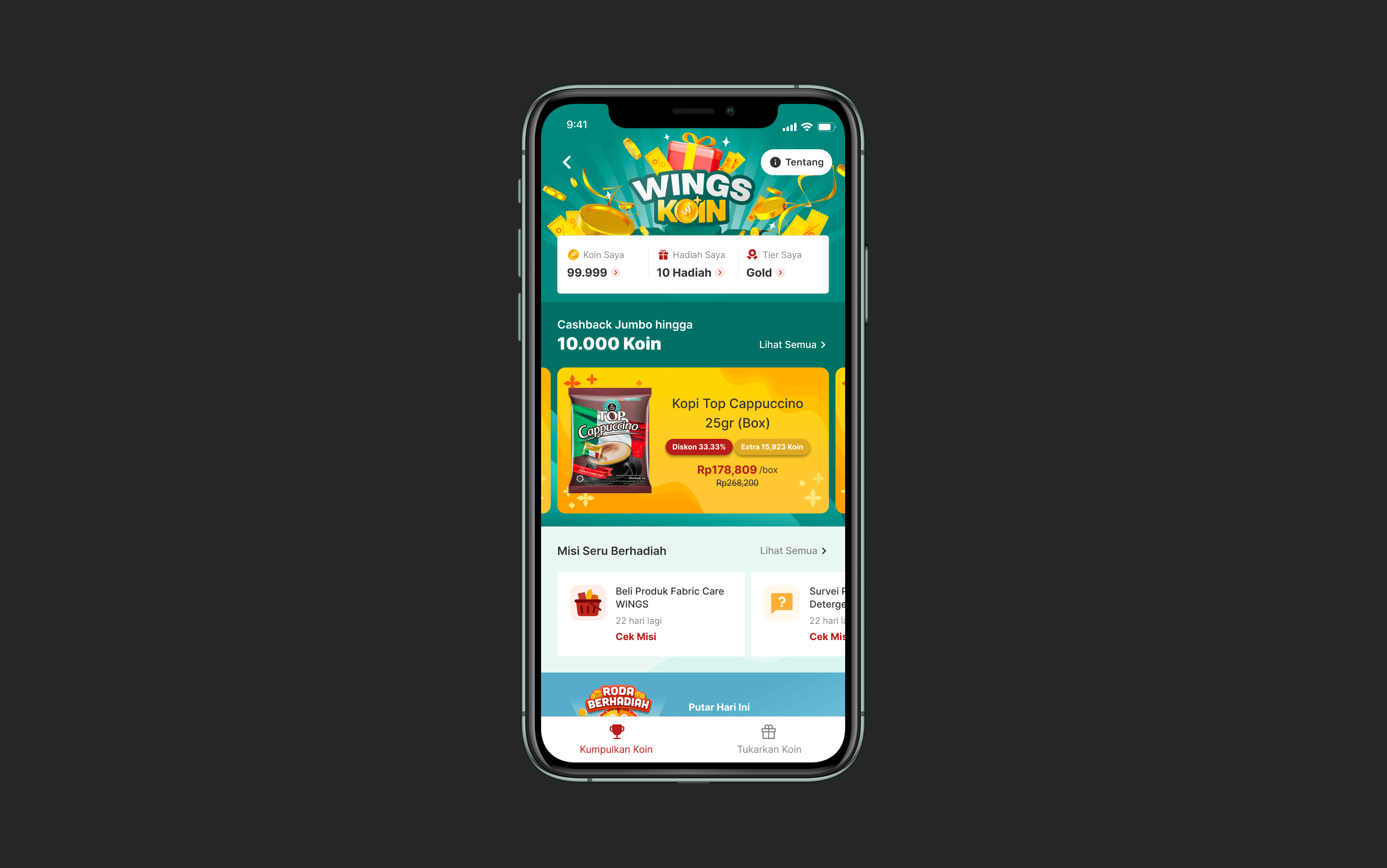 Wings Mobile App screenshot 2